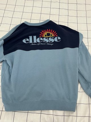 Sudadera Ellesse azul mujer