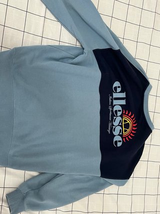 Sudadera Ellesse azul mujer