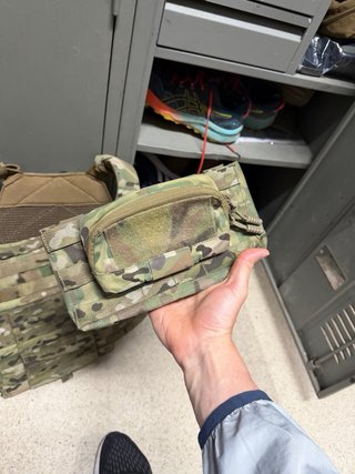 Portaplacas Warrior - Multicam