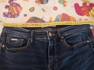 Pantalón vaquero pitillo mujer talla 42