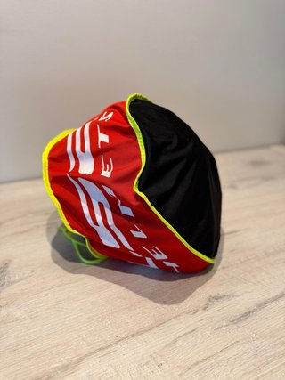 Casco LS2 Blanco Negro Rojo Azul