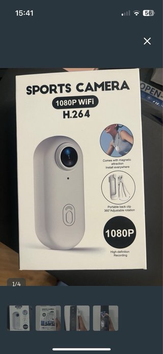Cámara Deportiva 1080P WiFi H.264 •NUEVA A ESTRENO