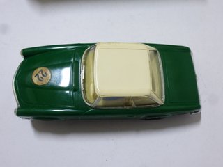 Scalextric Exin Mercdes 250 SL Verde Techo Blanco