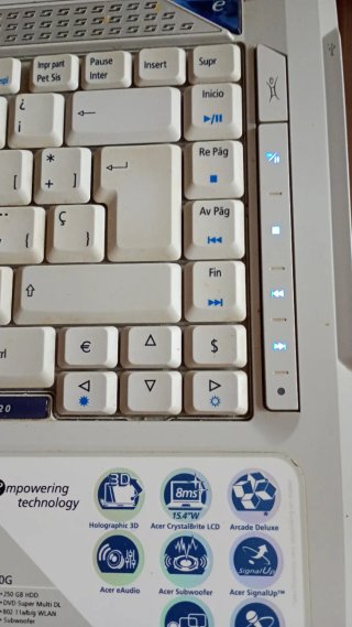 Ordenador portatil Acer Aspire 5920G