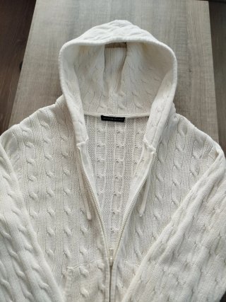 Chaqueta de punto Brandy Melville blanca