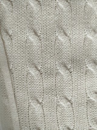 Chaqueta de punto Brandy Melville blanca