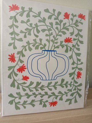 Cuadro floral decorativo