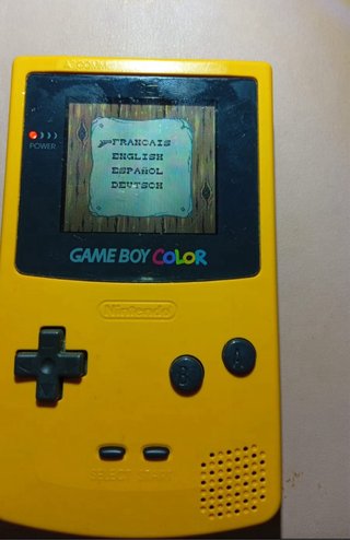 Nintendo Game Boy Color Amarillo