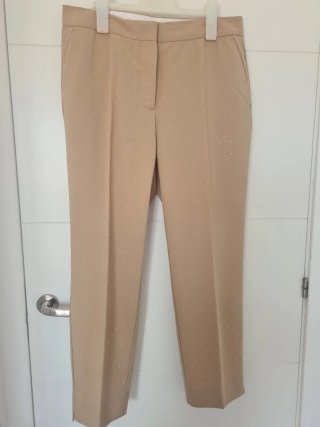 Pantalones Zara Talla L con Brillantitos