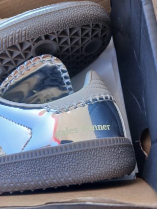 Adidas Samba x Wales Bonner Plata