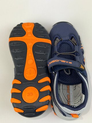 Sandalias Pablosky niño T.33 Azul Naranja
