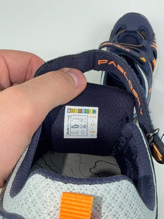 Sandalias Pablosky niño T.33 Azul Naranja