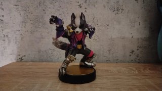 Figura Amiibo Wolf Smash Bros. Nintendo