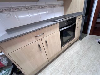 Muebles de cocina dos frentes