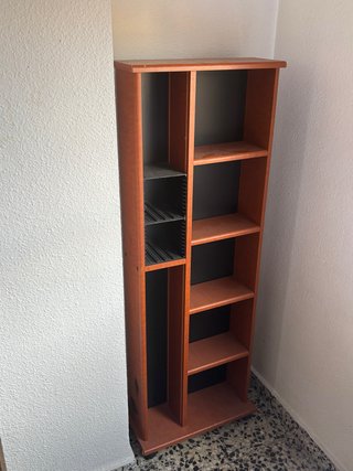 Estantería para CDs/DVDs Madera