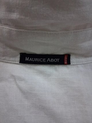 Camicia Lino Donna Bianca Tg 44