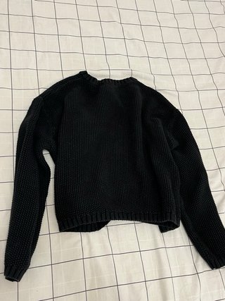 Jersey Bershka negro mujer talla S