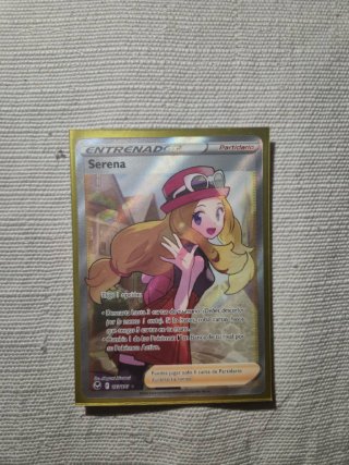 Carta Pokémon Entrenador Serena