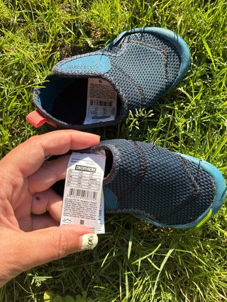 Escarpines Decathlon Azul Talla 27