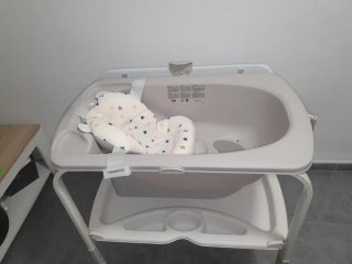 Bañera cambiador para bebé