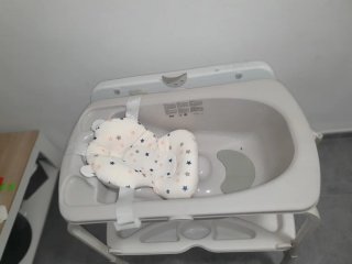Bañera cambiador para bebé