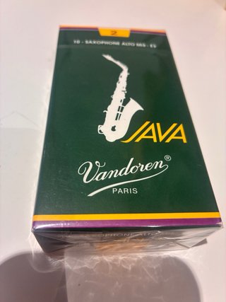 Caja Cañas Vandoren Java 2 Saxo Alto