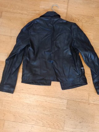 Chaqueta cuero OVS negra