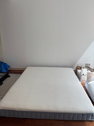 Cama completa 160x200 con colchón y topper