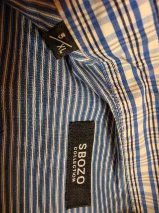 Camisa Sbozo Collection a cuadros
