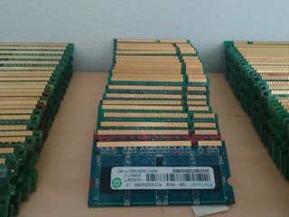 Stock RAM per recupero oro (Scrap) - 1,470 kg