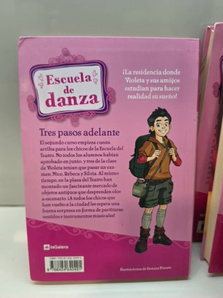 Packs 4 libros de la colección Escuela de Danza