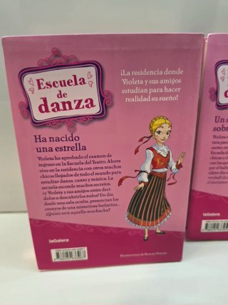 Packs 4 libros de la colección Escuela de Danza