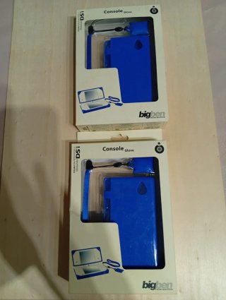NUEVO. Funda Protectora Silicona DSi Bigben Azul