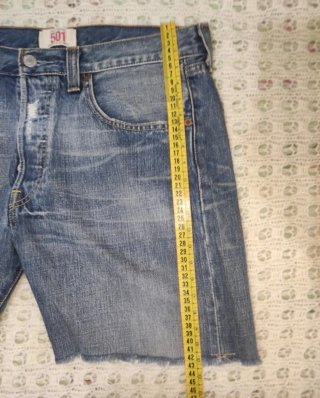 Levi's 501 Shorts, Vintage W32 / Talla 42.