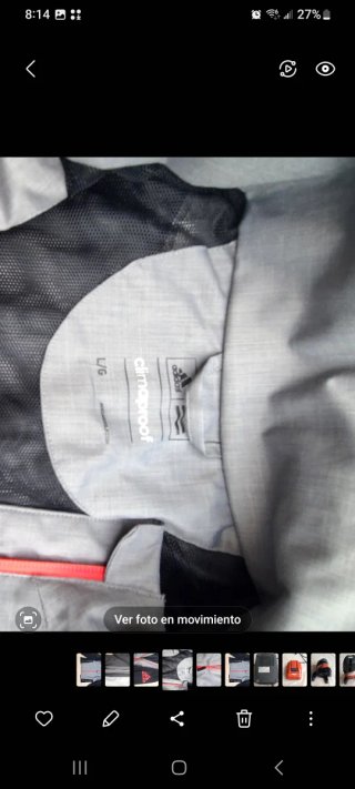 Chaqueta impermeable Adidas Talla L