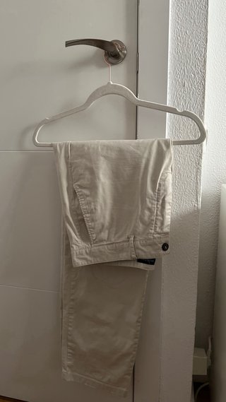 Pantalones Chino Dustin Regular Fit Beige