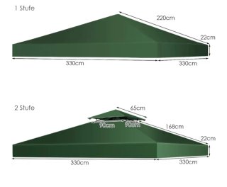 Repuesto Jaima/Cenador 3x3m (es solo la tela)