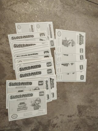 Cromos Super Mario Panini
