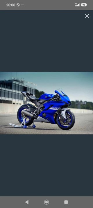 Carenado R6 Yamaha 2022 Azul/Blanco