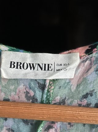 Vestido Brownie Talla XS Estampado Floral