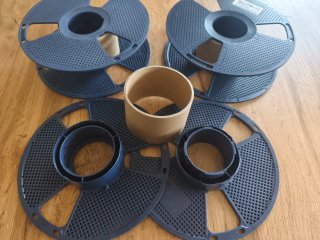 Bobinas de filamento 3D recargables
