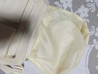 Borsa a tracolla beige/giallina