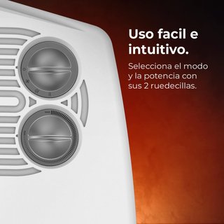 Cecotec Calefactor Eléctrico Bajo Consumo ReadyWar