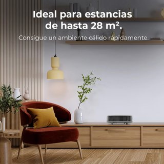 Cecotec Calefactor Eléctrico Bajo Consumo ReadyWar