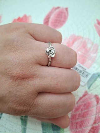 Anillo Rosa Floreciendo