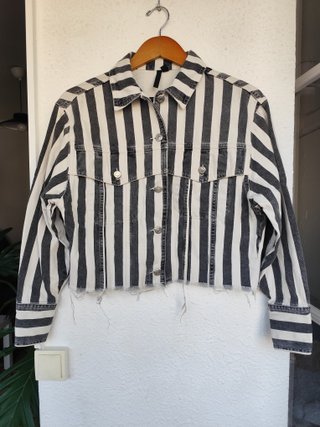 Cazadora Topshop Talla S Rayas
