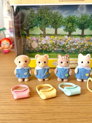 Sylvanian Families Set Muñecos y Accesorios