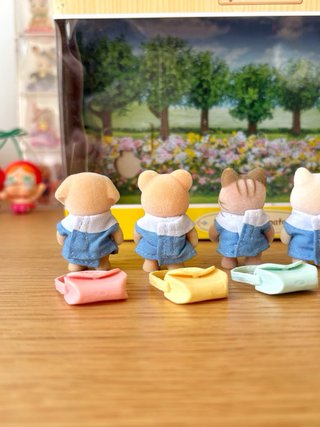 Sylvanian Families Set Muñecos y Accesorios