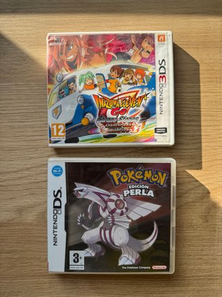 Inazuma Eleven + Carátula Pokemon Perla