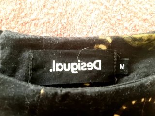 Camiseta Desigual Estampado Floral y Leopardo